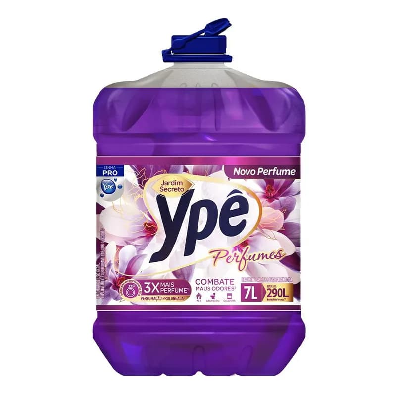 Limpador Perfumado Ypê Pro Jardim Secreto 7L