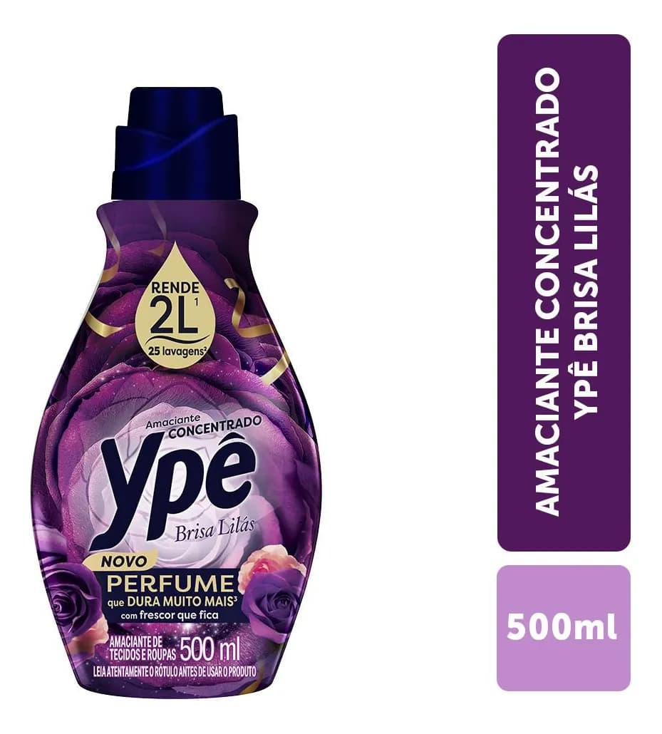 Amaciante Concentrado Alquimia Liberdade 500ml Ypê