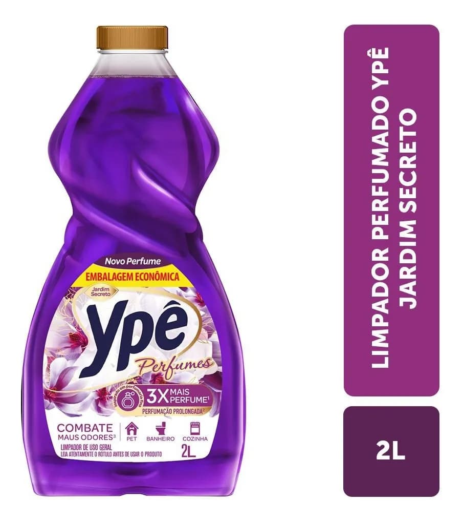 Limpador Perfumado Ypê Jardim Secreto 2 Litros